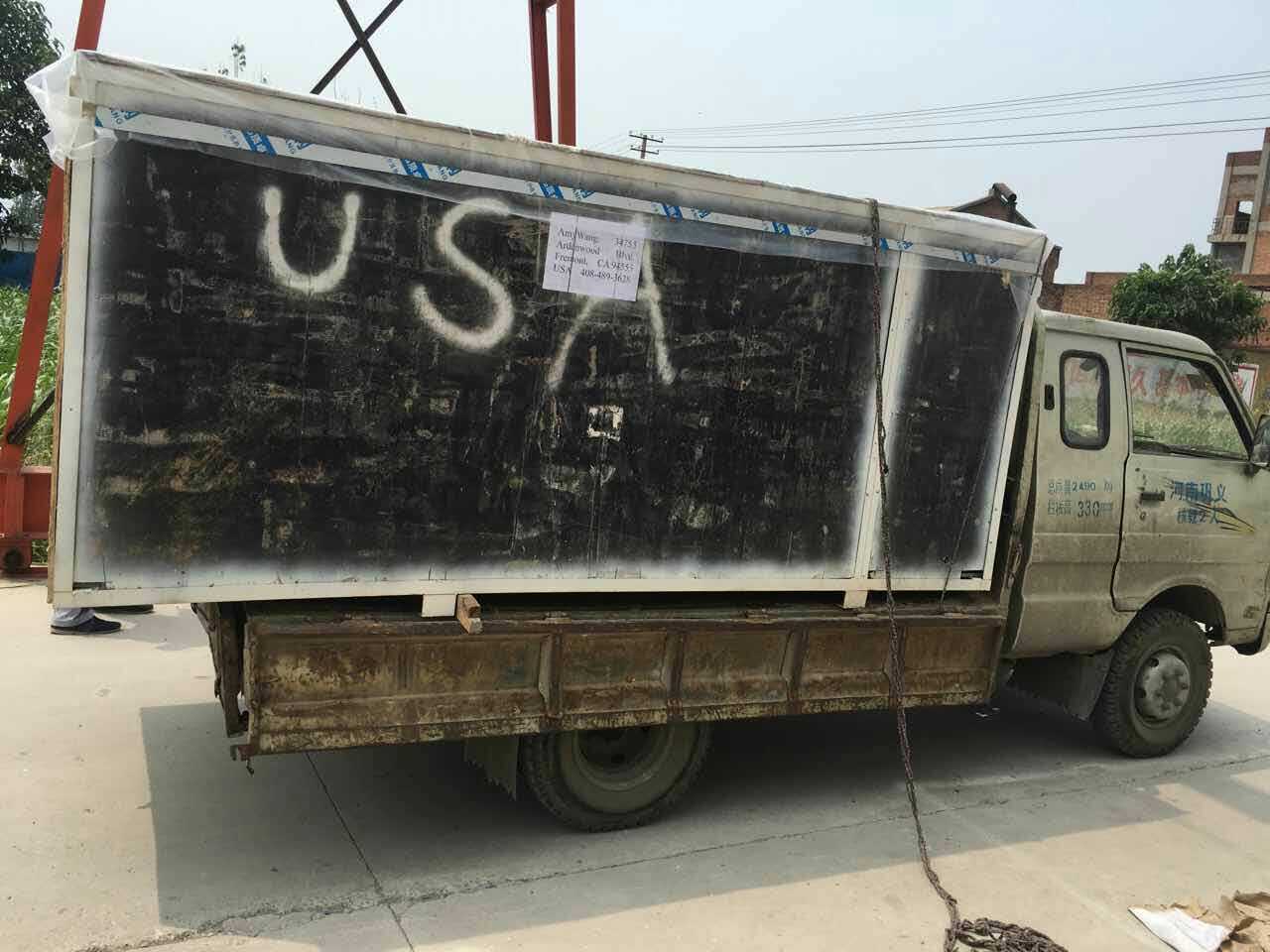 發(fā)往美國(guó)的設(shè)備